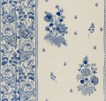 Tapeta Pasy i Kwiaty Mind The Gap KOROND FLORAL Indigo WP30024 Transylvanian Roots