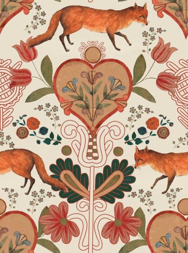 Tapeta Zwierzęta i Rośliny Mind The Gap THE VIXEN WP20554 Transylvanian Roots