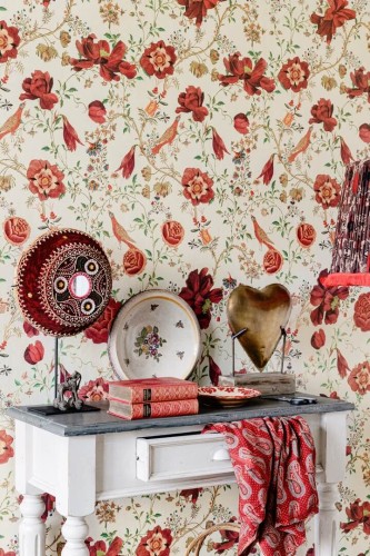 Tapeta kwiatowe Pnącza i Ptaki Mind The Gap TRANSSILVANIAE FLORILEGIUM WP20556 Transylvanian Roots