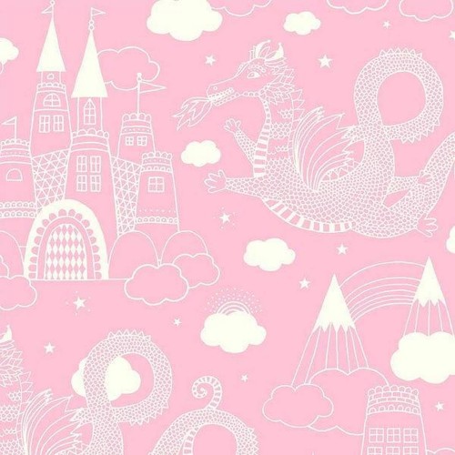 Tapeta w smoki Majvillan 103-03 Dragon Sky