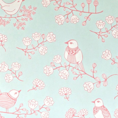 Tapeta w ptaszki i gałązki Majvillan 106-04 Sugar Tree