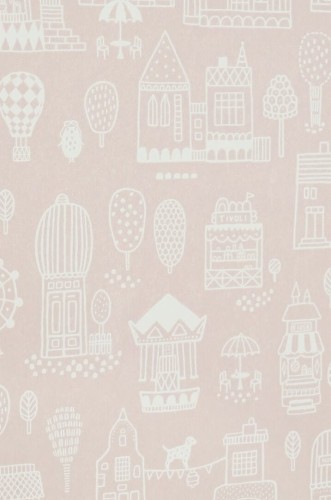 Tapeta do pokoju dziecka Majvillan 118-03 Small Town