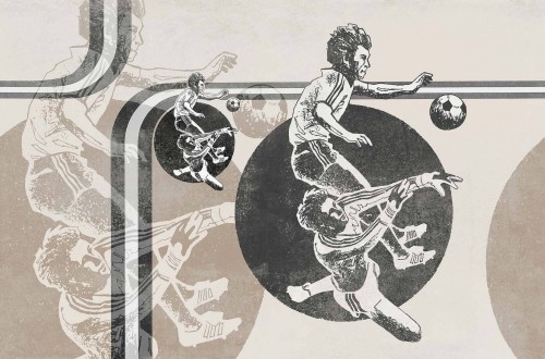 Fototapeta Futbol Tecnografica 78885-3 FOOTBALL 82 CAPPUCCINO Panini