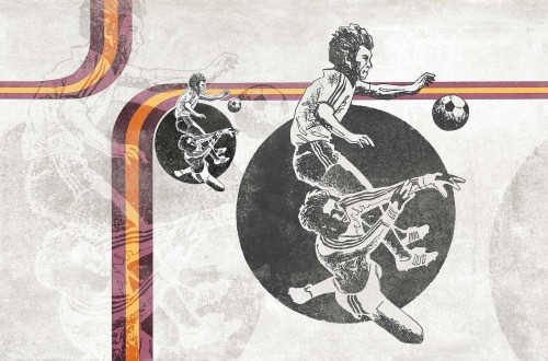 Fototapeta Futbol Tecnografica 78885-4 FOOTBALL 82 SPORT Panini