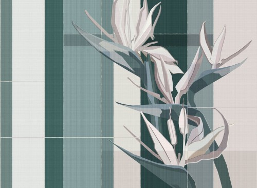 Fototapeta Kwiat London Art 21012 05 Strelitzia Exclusive Wallpaper 2021