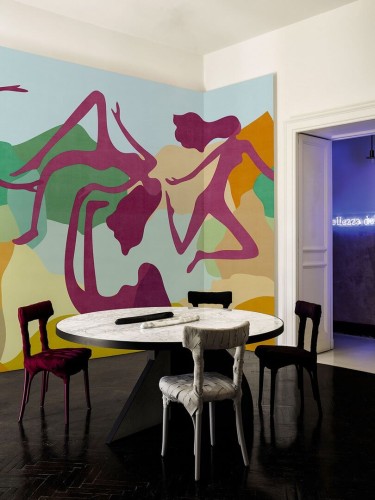 Fototapeta Artystyczna London Art 21036 01 Les Bacchantes Exclusive Wallpaper 2021