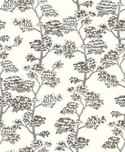 Tapeta w drzewa Caselio NGR102990922 Jardin De Kyoto Nos Gravures