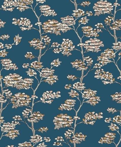 Tapeta w drzewa Caselio NGR102996252 Jardin De Kyoto Nos Gravures