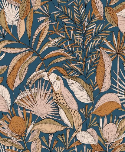 Tapeta egzotyczna Caselio NGR103016459 Jardin De Bel Air Nos Gravures