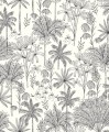 Tapeta w tropikalne rośliny Caselio NGR103030911 Jardin Majorelle Nos Gravures