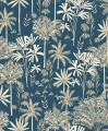 Tapeta w tropikalne rośliny Caselio NGR103036221 Jardin Majorelle Nos Gravures