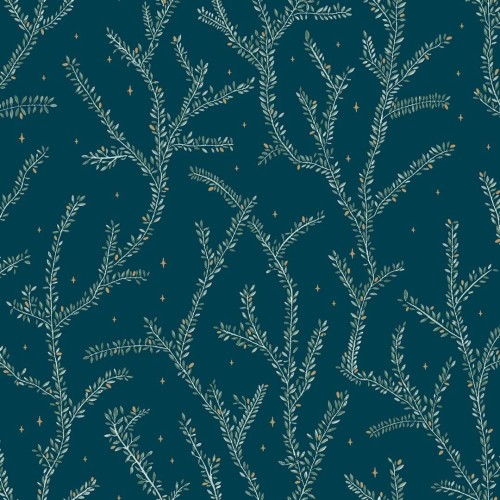 Tapeta roślinna Caselio FRT102946679 Little Woods La Foret