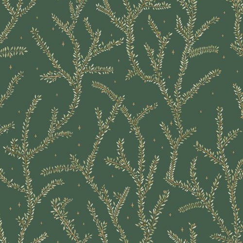 Tapeta roślinna Caselio FRT102947719 Little Woods La Foret