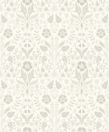 Tapeta Roślinny Ornament Casadeco ARCR86330110 Archibald Arts & Crafts