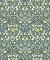 Tapeta Roślinny Ornament Casadeco ARCR86337401 Archibald Arts & Crafts