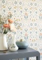 Tapeta Roślinny Ornament Casadeco ARCR86339412 Archibald Arts & Crafts