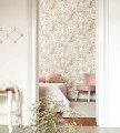 Tapeta z roślinnym wzorem Casadeco ARCR86341424 Isabella Arts & Crafts