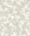 Tapeta w stylu vintage Casadeco ARCR86374117 Roślinna Symphorine Arts & Crafts