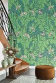 Mural liście akantu i kwiaty Casadeco ARCR86397687 Mollis Arts & Crafts