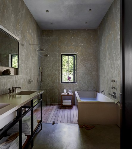 Tapeta Tropikalne Liście Muance MU13070 Nowoczesna Fossilized Amber