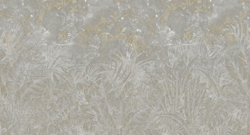 Tapeta Tropikalne Liście Muance MU13071 Nowoczesna Fossilized Amber