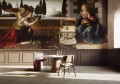Fototapeta Malarstwo Tecnografica 74615-1 Leonardo Da Vinci: Annunciation Italian Masterpieces
