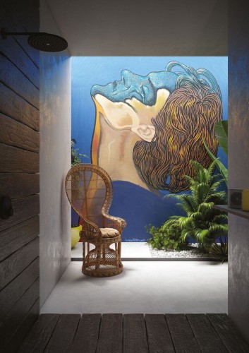 Fototapeta Twarz 75756-3 Campofame Solo Disegno Andrea Pazienza