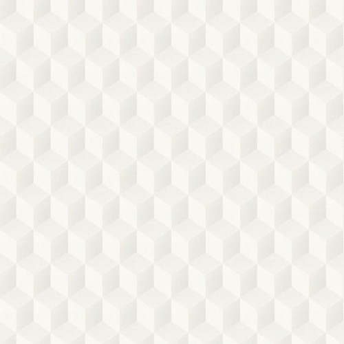 Tapeta Sześciany Metaliczna Casadeco PERP28350109 Square 3D Perception