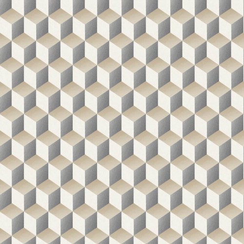 Tapeta Sześciany 3D Casadeco PERP86471518 Rythm Perception