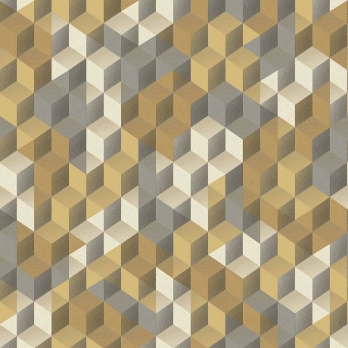 Tapeta Geometryczna 3D Casadeco PERP86482422 Tetrimino Perception