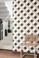 Tapeta Romby Kratownica Casadeco PERP86517217 Losange Perception