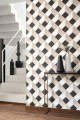Tapeta Romby Kratownica Casadeco PERP86517217 Losange Perception