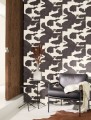 Tapeta patchwork skóra krowy Casadeco LEAT87189514 Normandie Leathers