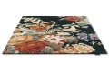 Dywan kwiaty Stapleton Par Navy Burnt Orange 45318 Sanderson