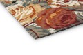 Dywan kwiaty Stapleton Par Navy Burnt Orange 45318 Sanderson