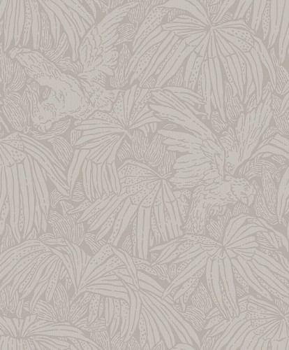 Tapeta tropikalne liście i papugi Boras Tapeter Hidden Parrot 2276 Treasured