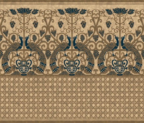 Tapeta łazienkowa Wall&Deco WET_PB2102 Parlerie du Boudoir WET SYSTEM 2021