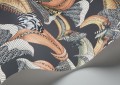 Tapeta w liście i owady Cole & Son 119/1005 Hoopoe Leaves Ardmore Jabula