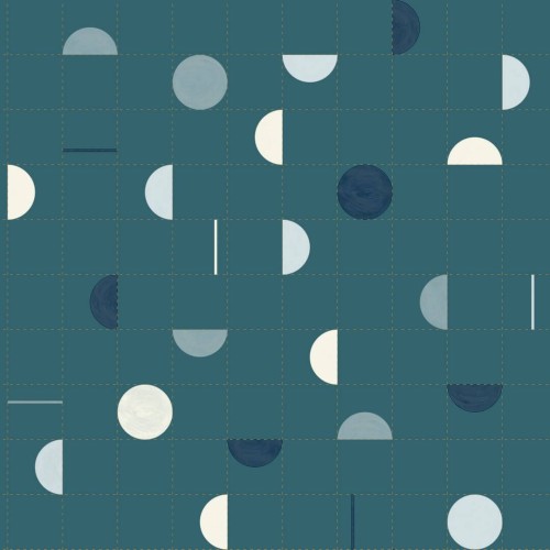 Tapeta geometryczna retro Caselio ARN102866029 Jump Around Around