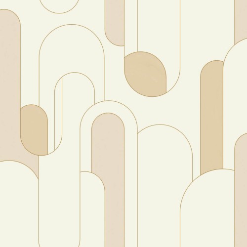 Tapeta w stylu Art-Deco Caselio ARN102871020 Up And Around Around