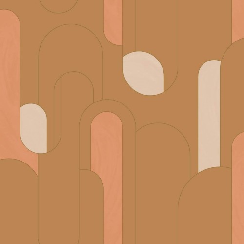 Tapeta w stylu Art-Deco Caselio ARN102874027 Up And Around Around