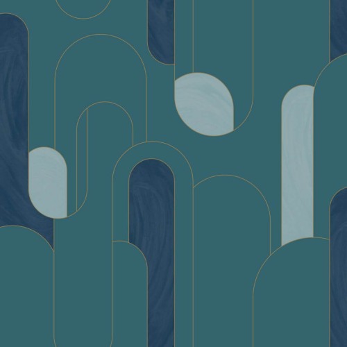 Tapeta w stylu Art-Deco Caselio ARN102876028 Up And Around Around