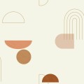 Tapeta geometryczna abstrakcja Caselio ARN102914021 Turn Around Around