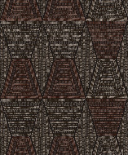 Tapeta w stylu etnicznym Casamance DAIA 75274486 Mirage