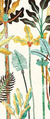 Mural tropikalna roślinność Khroma DGHAV2013 Parque Havana