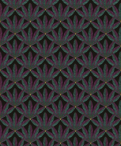 Tapeta liście palmy Khroma HAV702 Plume Havana