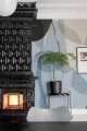 Fototapeta abstrakcyjna Rebel Walls R17022 Asana Ocean Blue Simplicity