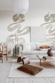 Fototapeta abstrakcyjna Rebel Walls R18412 Stroke Sand Simplicity