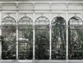Fototapeta architektura i roślinność Rebel Walls R16262 Dove Gardens White Scenery