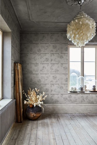 Fototapeta boazeria i rośliny Rebel Walls R17721 Winchester Pearl Scenery